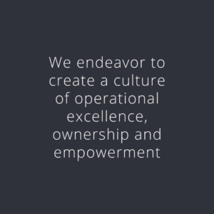 At Cascadia Healthcare we endeavor to create a culture of operational excellence, ownership and empowerment.